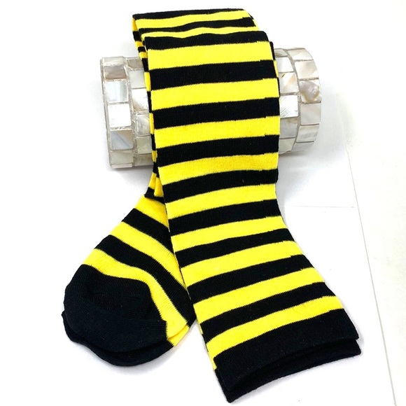 - Bundle Of 4 New Pack Lady’s Over Knee Striped Long Socks. - Picture 6 of 9